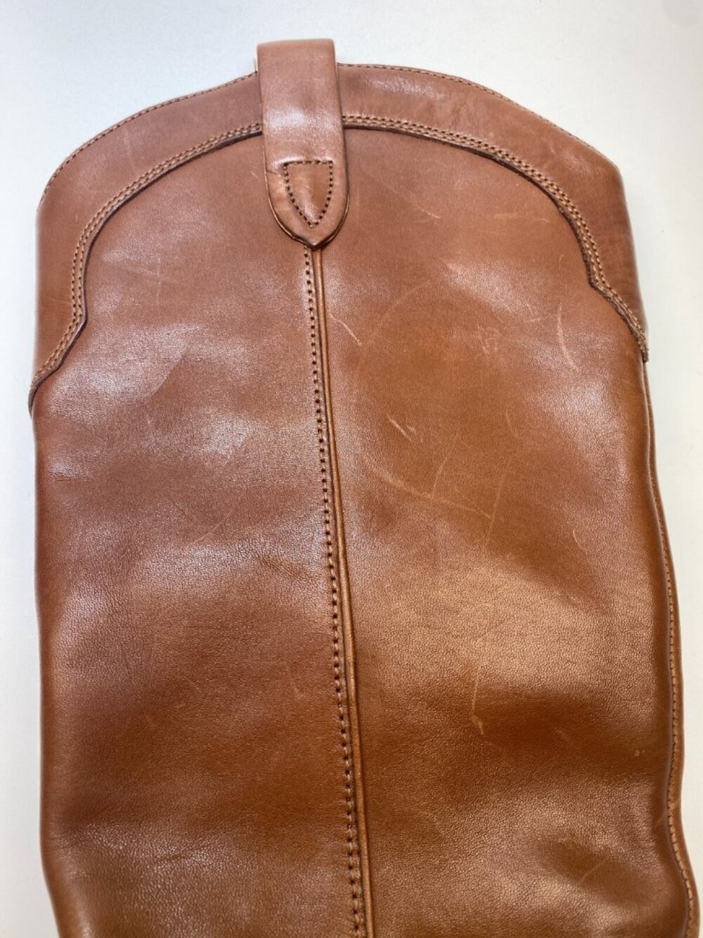 Marc Fisher LTD Womens Rally Leather Strap-and-Grommet Western Brown Boots Sz 7 - Picture 9 of 11